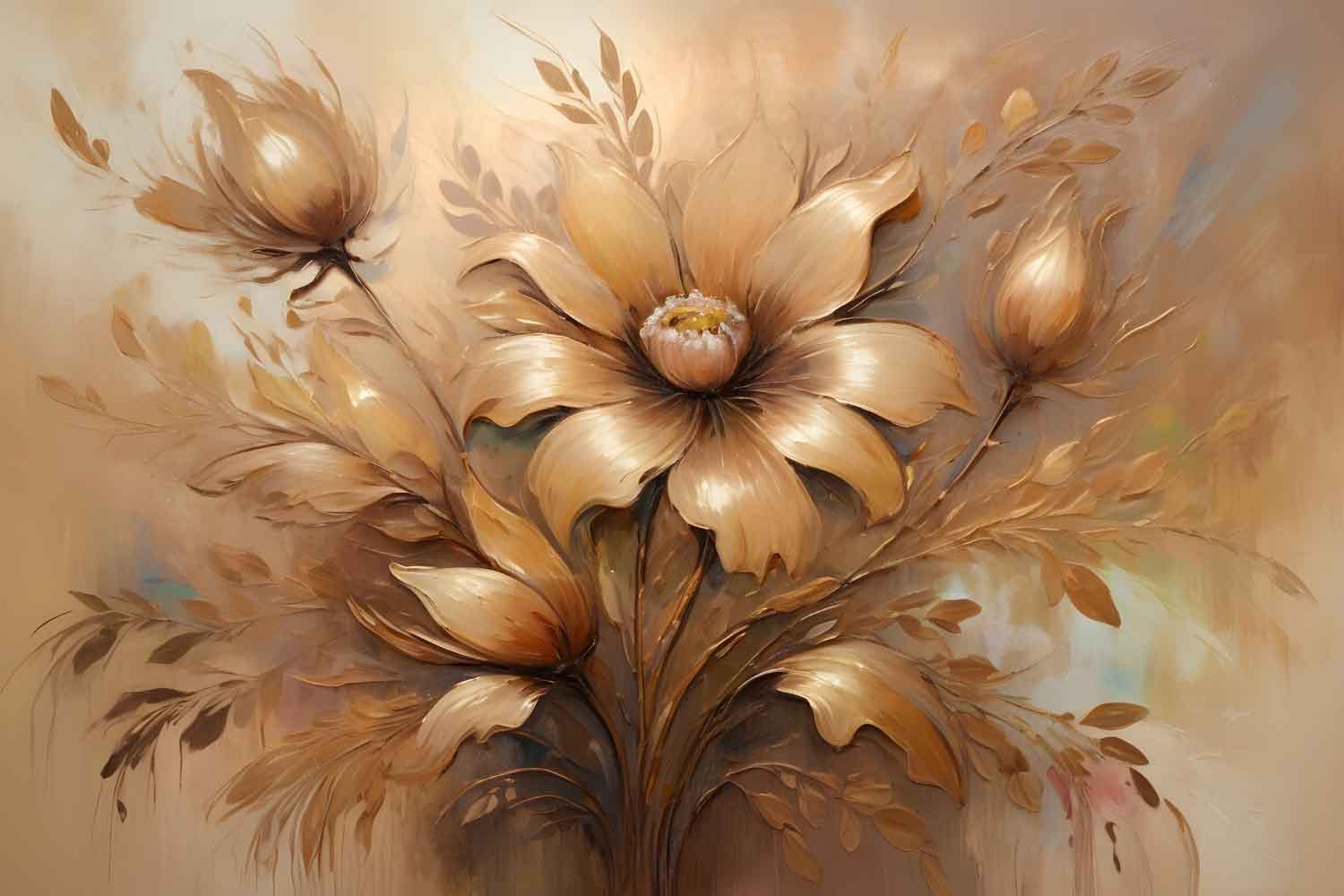 Detailed Brown Flower