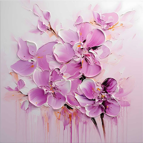 Hyacinth Oil Paint Flower