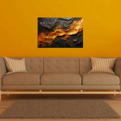 Abstract canvas painting wall décor Minimalist Floral landscape colorful 