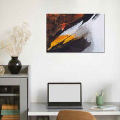 Abstract canvas painting wall décor Minimalist Floral landscape colorful