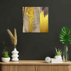 Abstract canvas painting wall décor Minimalist Floral landscape colorful