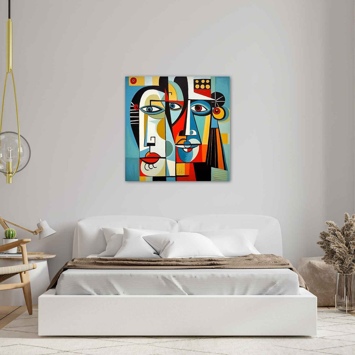 Picasso Style Mural