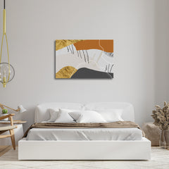 Geometric Colorful shapes painting Contemporary Modern wall art