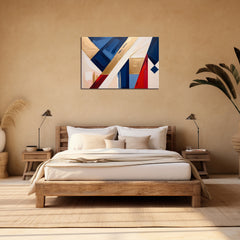 Abstract canvas painting wall décor Minimalist Floral landscape colorful