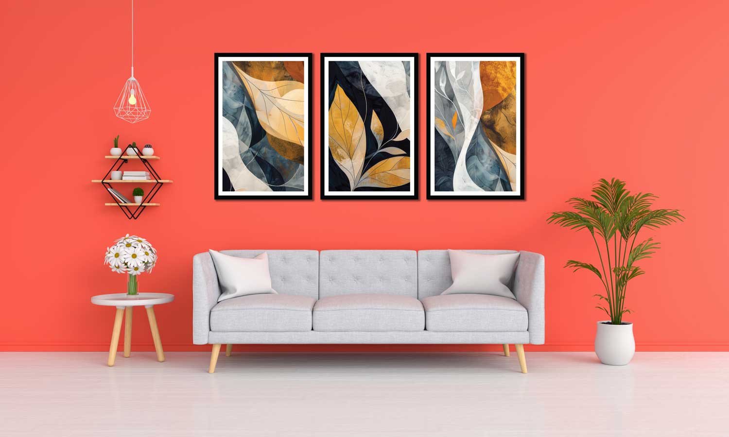 3 piece canvas wall art living room painting artwork home decoration