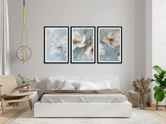 Hand Painted 3 Piece Painting