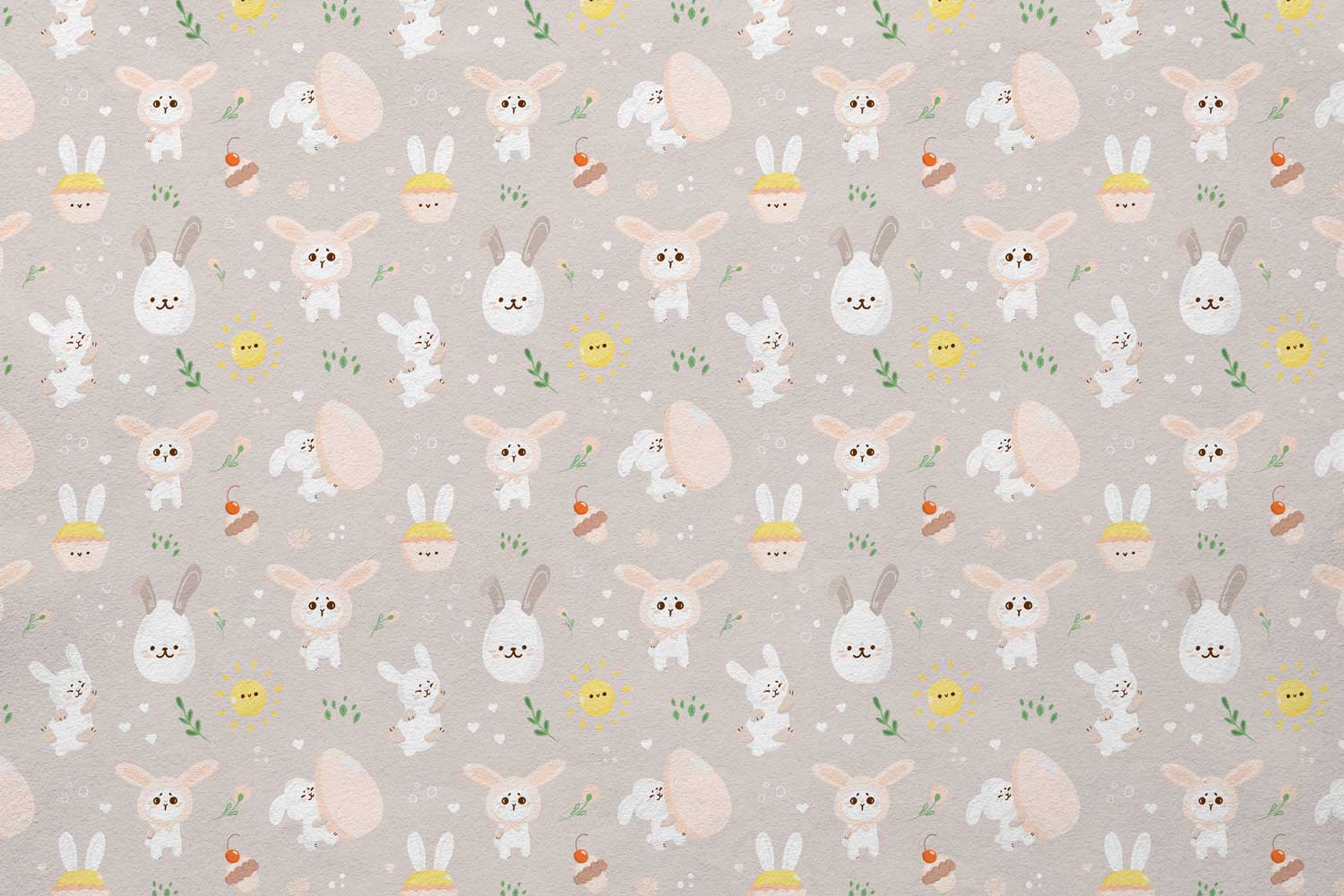 Cartoon pattern print