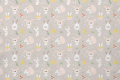 Cartoon-style wall design for nursery or playroom decoration