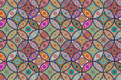 Culturally inspired mandala wallpaper with traditional art elements