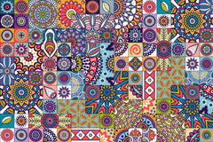 Minimalist mandala pattern wallpaper for stylish and peaceful interior decor.