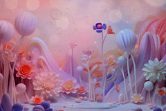 Fantasies Hues Blending Wallpaper